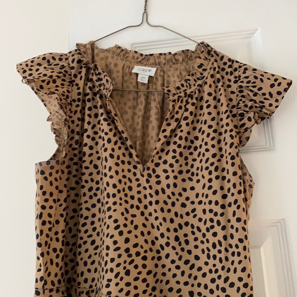 Dotted Midi Dress